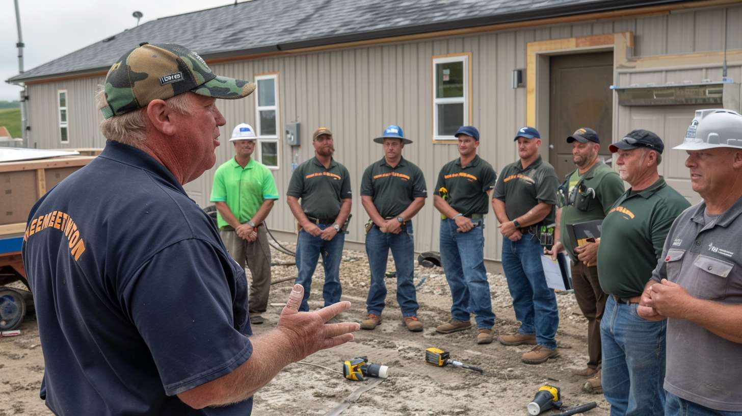 Commercial roof leak repair technician inspecting damaged roofing in Forest Hills, Queens